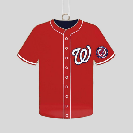 Washington Nationals Metal Jersey Ornament