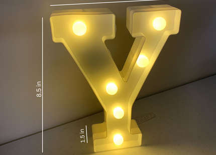Letter Light | Y