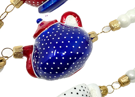 Afternoon Tea Glass Tree Garland