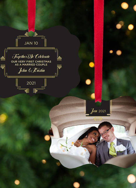 Personalized "Together We Celebrate" Ornament Personalized Ornament by ORNAMENT SHOP EXCLUSIVE