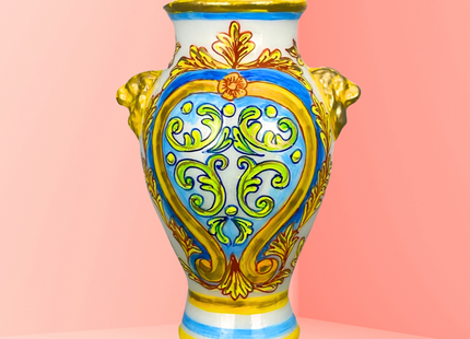 Amalfi Vase Polish Glass Ornament