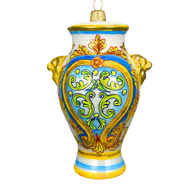 Amalfi Vase Polish Glass Ornament