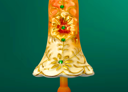 Aurelia Bell Glass Blown Ornament