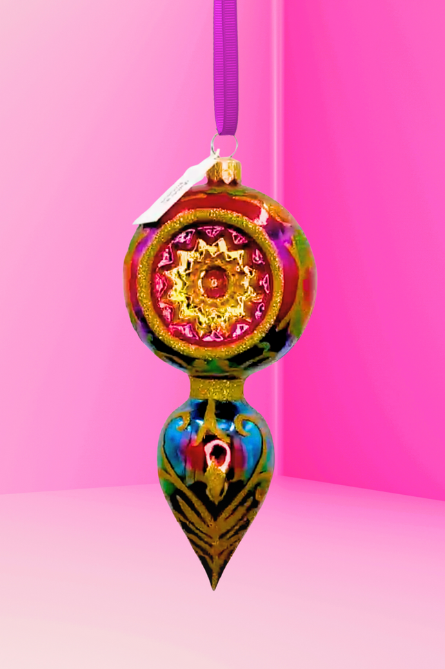 Aurora Demure Polish Glass Ornament