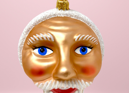 Babbo Natale Polish Glass Ornament