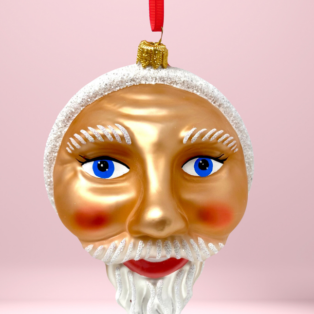 Babbo Natale Polish Glass Ornament