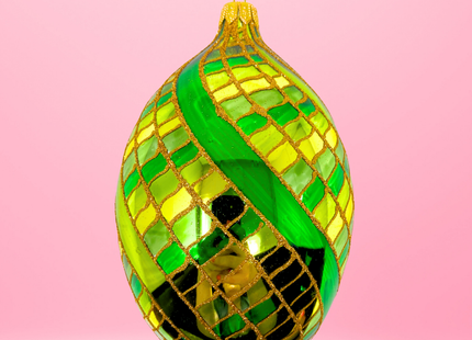 Bank Roll Bling Spinner Glass Ornament
