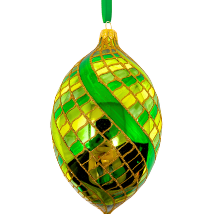 Bank Roll Bling Spinner Glass Ornament
