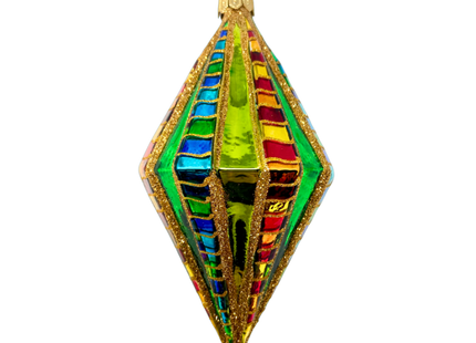 Bank Roll Bling Diamond Glass Ornament