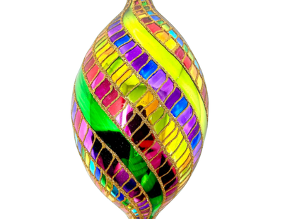 Big Money Spinner Glass Ornament