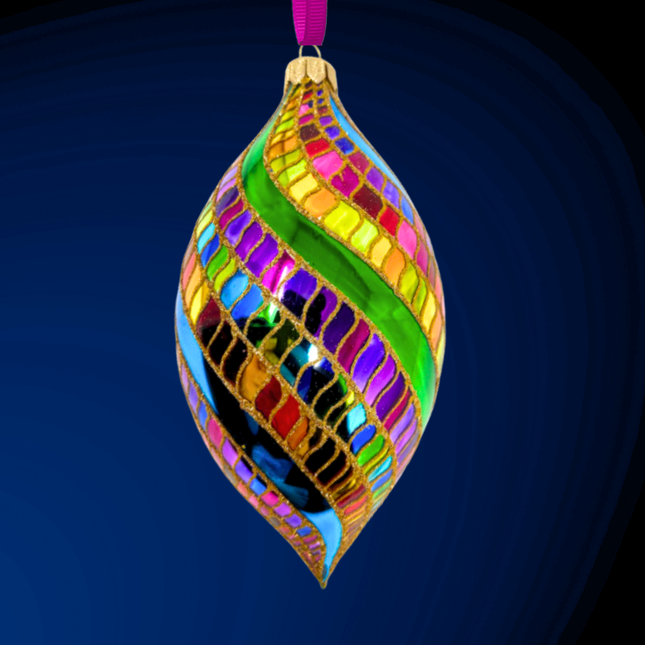 Big Winner Spinner Glass Ornament