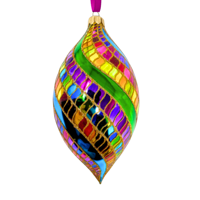 Big Winner Spinner Glass Ornament