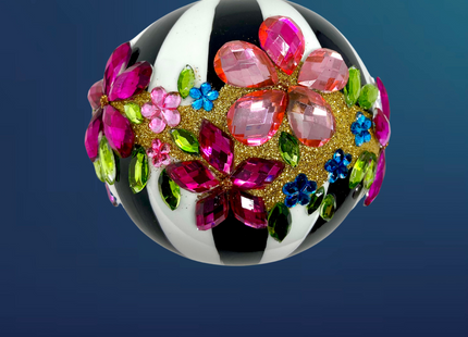 Midnight Gala Polish Glass Bauble