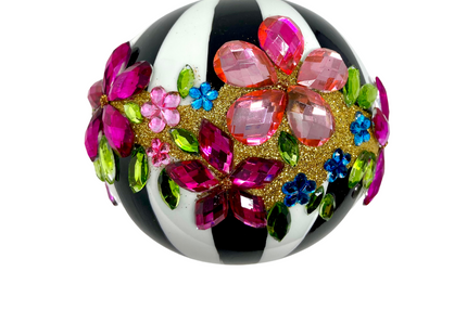 Midnight Gala Polish Glass Bauble