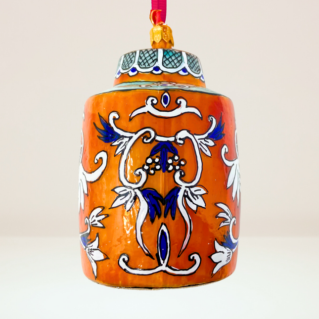 Bocuzzi Cookie Jar Polish Glass Ornament