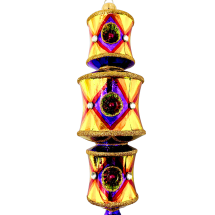 Bright Lights Dazzler Glass Ornament