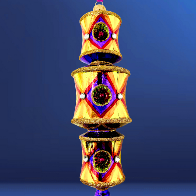Bright Lights Dazzler Glass Ornament