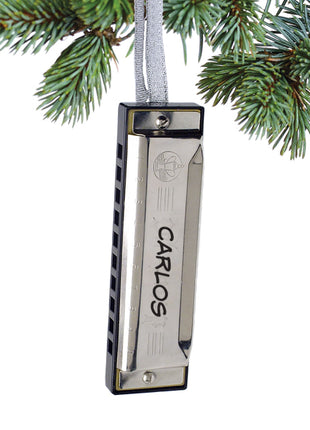 Harmonica Personalized Ornament by BROADWAY Ornament