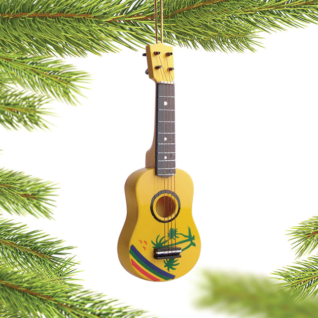 personalized personalized ukulele christmas ornament – Christmas ornament, holiday tree decoration or gift