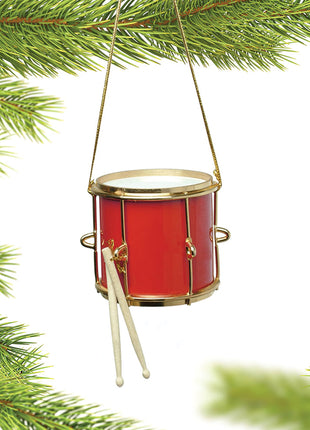 Marching Drum with Drumsticks Personalized Ornament by BROADWAY Ornament