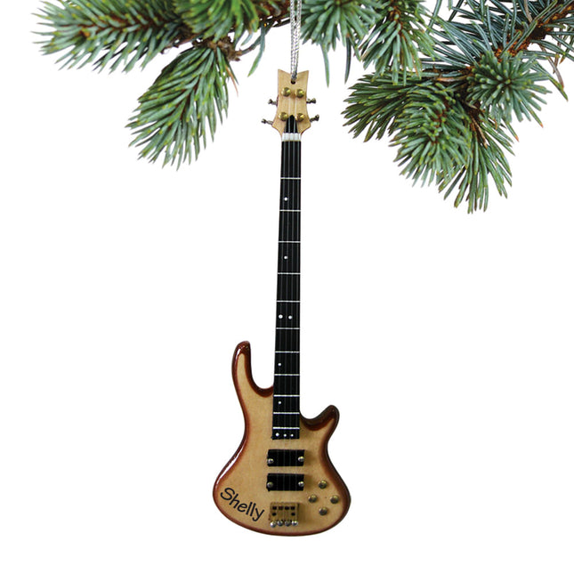 Bass Guitar Ornament