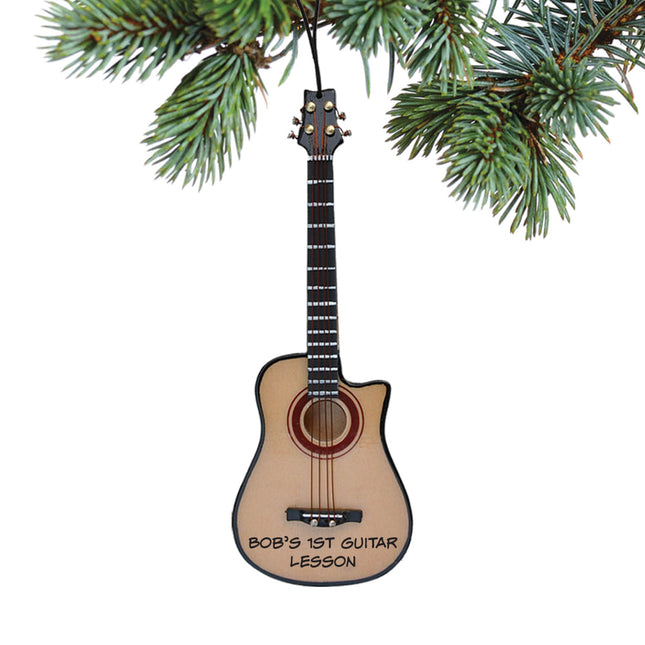 Acoustic Bass Guitar Ornament