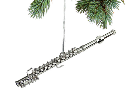 custom flute christmas ornament – Christmas ornament, holiday tree decoration or gift