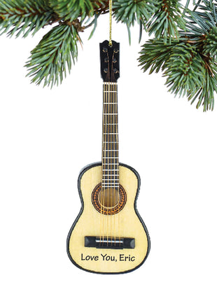 Classic Guitar Personalized Ornament by BROADWAY Ornament