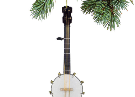 custom personalized banjo christmas ornament – Christmas ornament, holiday tree decoration or gift