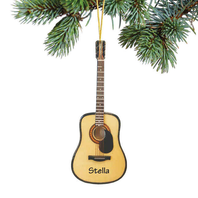 Classic Guitar Steel String w/ Pick Guard Ornament