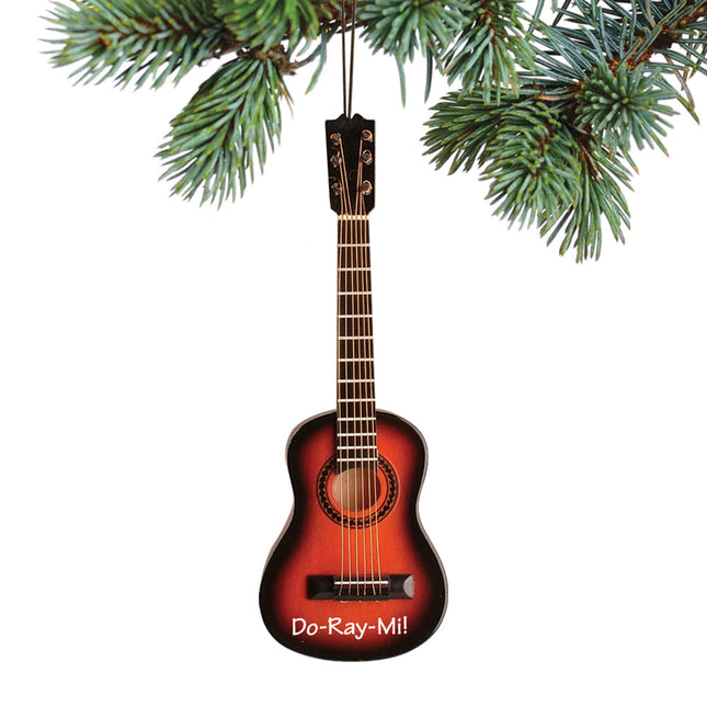 Brown String Guitar Ornament