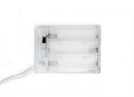 100 LED Silver Copper Fairy Lights - Battery Operated