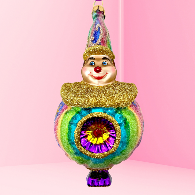 Candy Dandy Pastel Glass Ornament