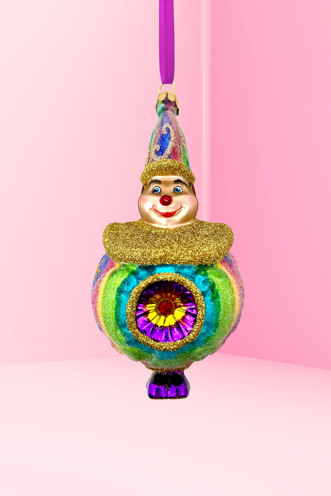 Candy Dandy Pastel Glass Ornament