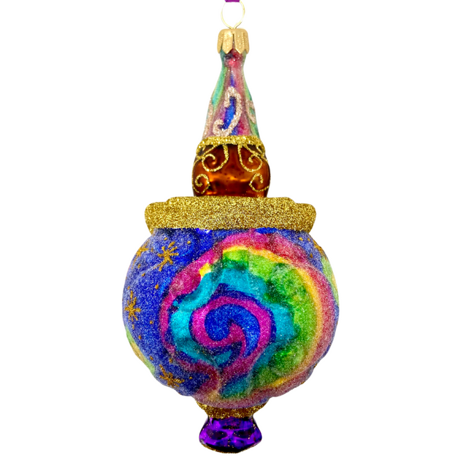 Candy Dandy Pastel Glass Ornament