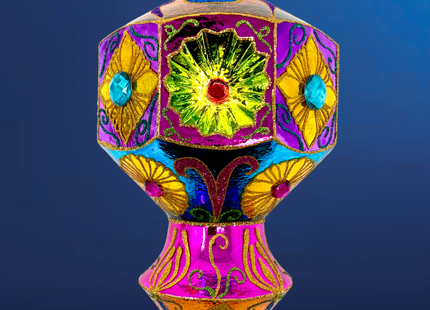 Carretto Prisma Glass Christmas Ornament