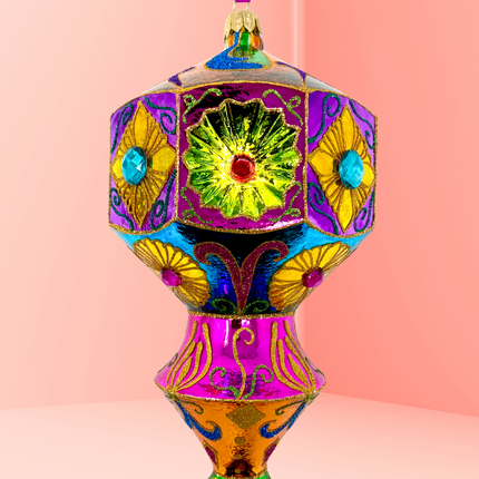 Carretto Prisma Glass Christmas Ornament