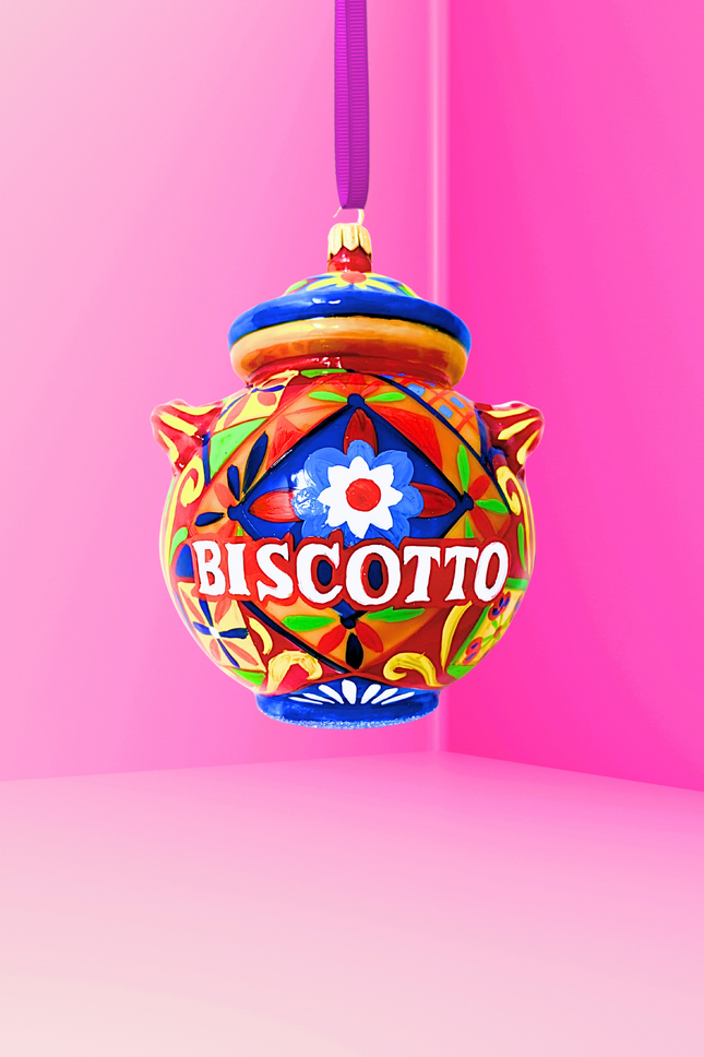 Casa Dolce Jar Glass Christmas Ornament