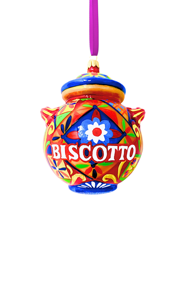 Casa Dolce Jar Glass Christmas Ornament
