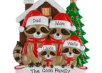 4 Raccoons