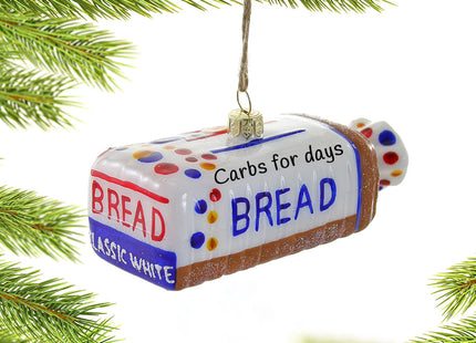 keepsake personalized sliced bread ornament – Christmas ornament, holiday tree decoration or gift