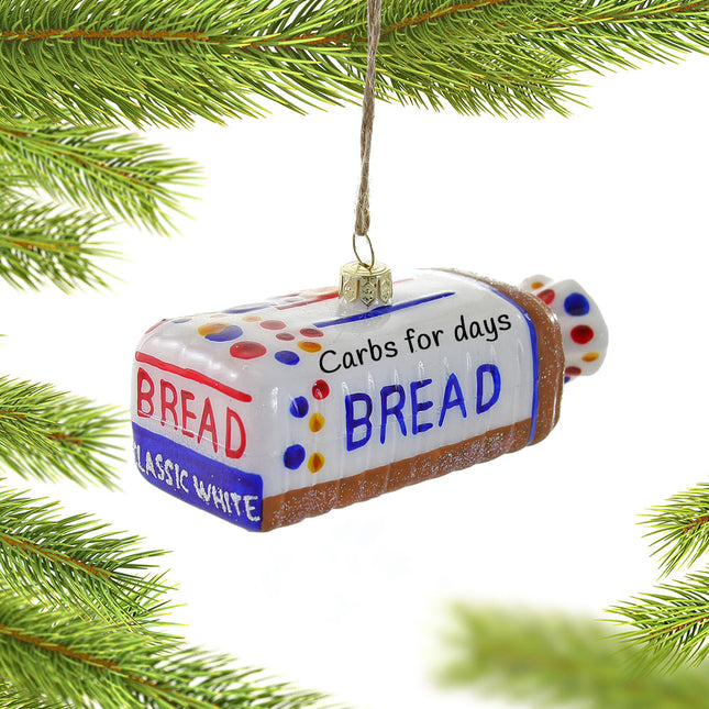 keepsake personalized sliced bread ornament – Christmas ornament, holiday tree decoration or gift