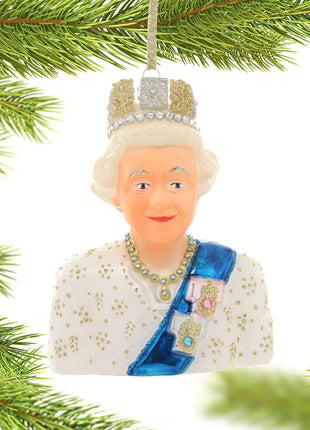 Queen Elizabeth Personalized Ornament by CODY FOSTER Ornament
