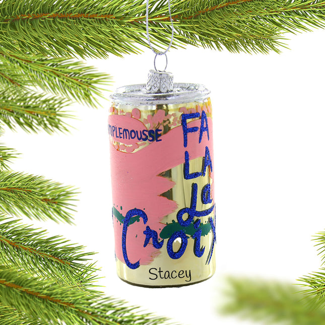 keepsake personalized fa la la pamplemousse christmas ornament – Christmas ornament, holiday tree decoration or gift
