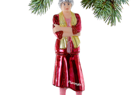 holiday personalized golden girls blanche christmas ornament – Christmas ornament, holiday tree decoration or gift