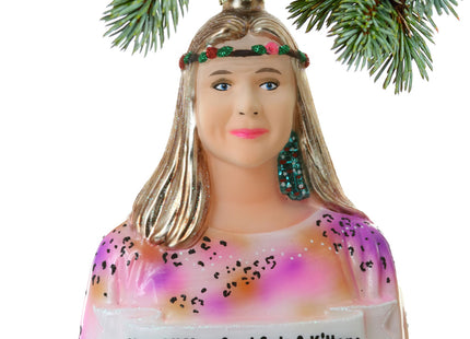 engraved carole baskin christmas ornament – Christmas ornament, holiday tree decoration or gift