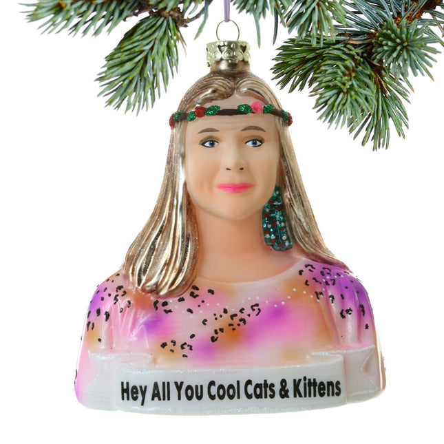 engraved carole baskin christmas ornament – Christmas ornament, holiday tree decoration or gift