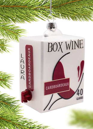 Boxed Wine Personalized Ornament by CODY FOSTER Ornament