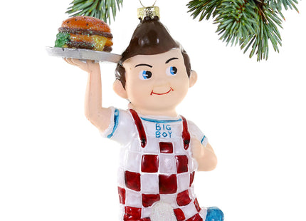 custom big boy christmas ornament – Christmas ornament, holiday tree decoration or gift
