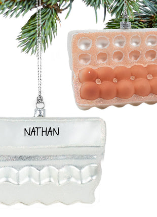 Organic Eggs Personalized Ornament by CODY FOSTER Ornament